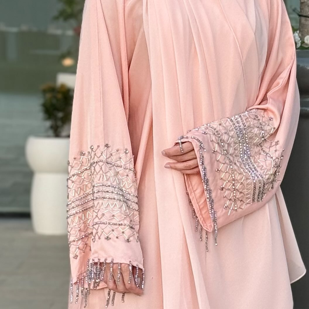 Layali Coral Abaya