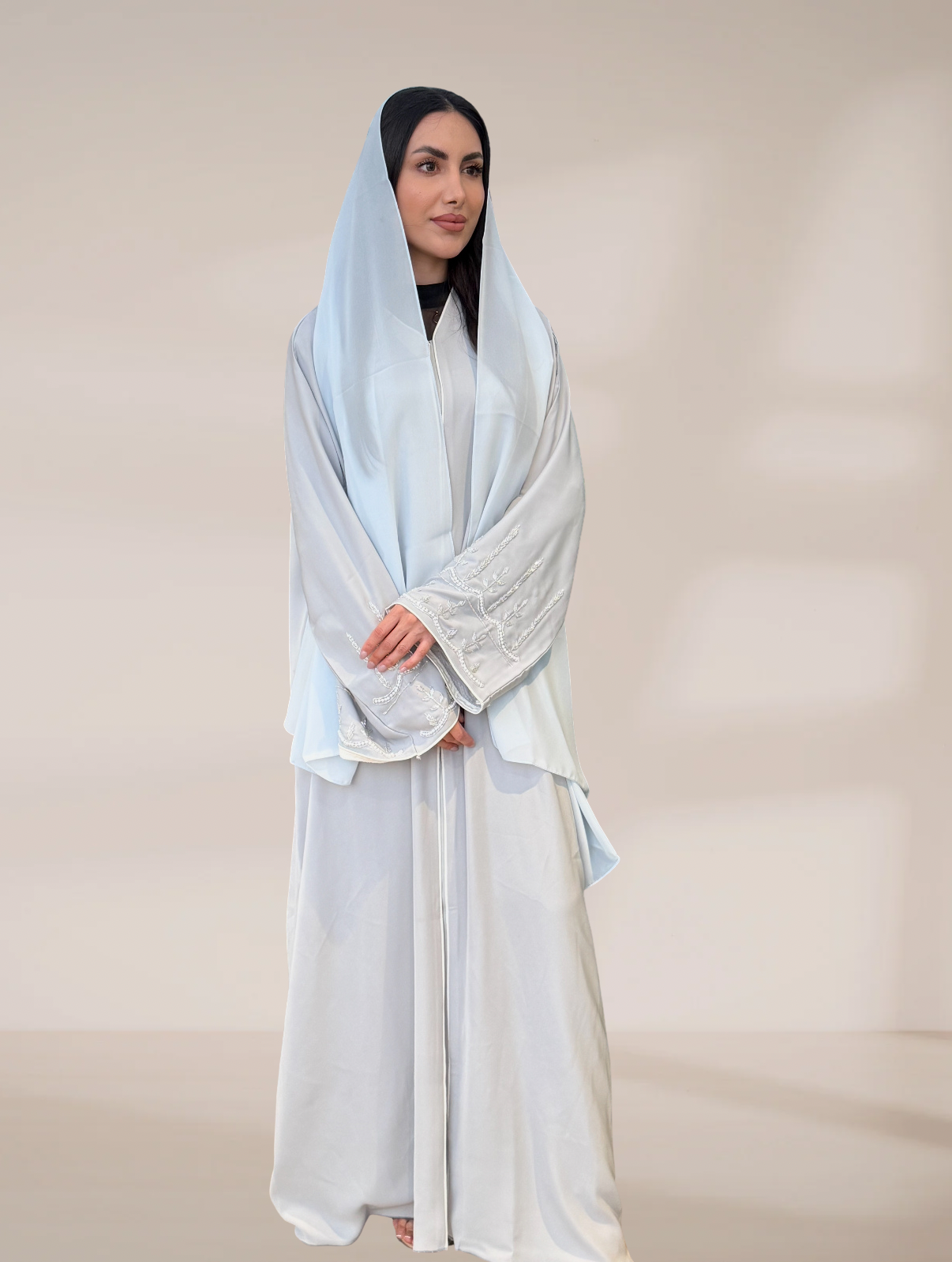 Light Blue Abaya